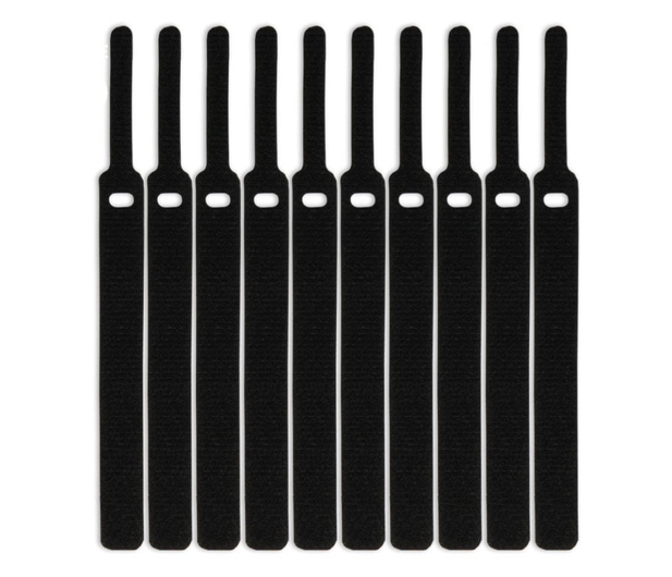 Label The Cable Organizer do kabli czarny 10 sztuk - 1050042 - zdjęcie